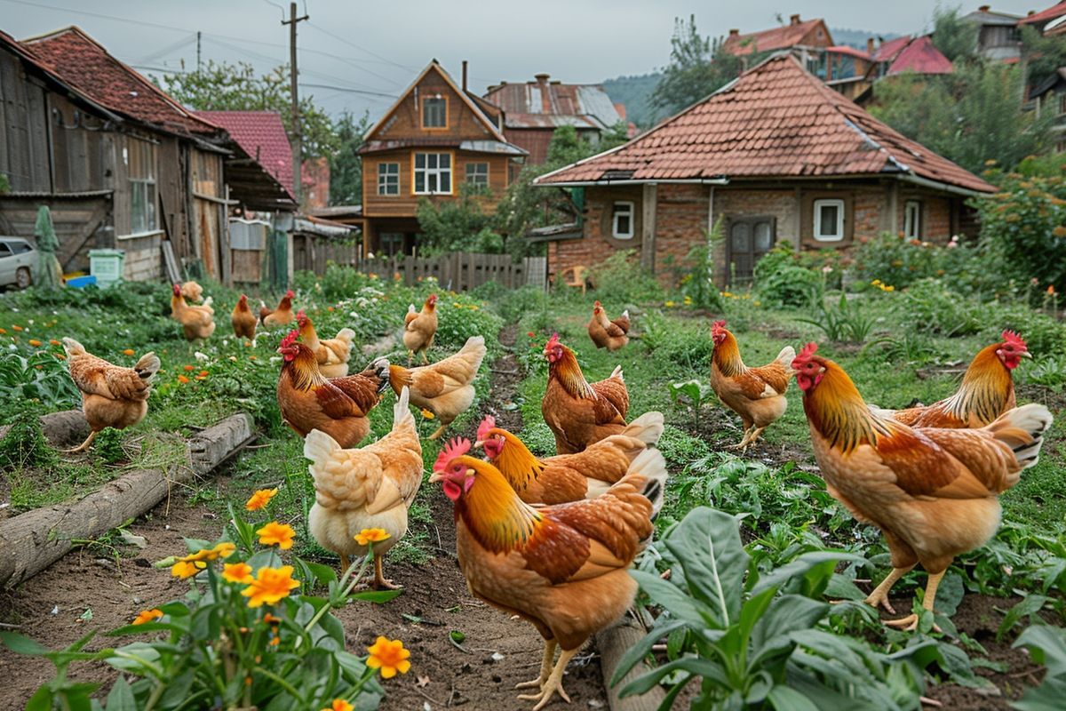 Les poules en jardin : leur rôle réel dans la gestion des nuisibles expliqué